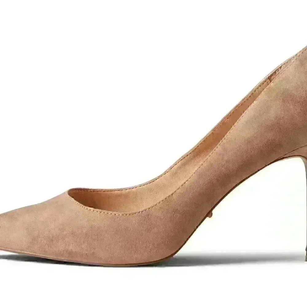 42 GOLD Womens Tan Rafee Heels.Size 6.5 BRAND NEW - Picture 3 of 9